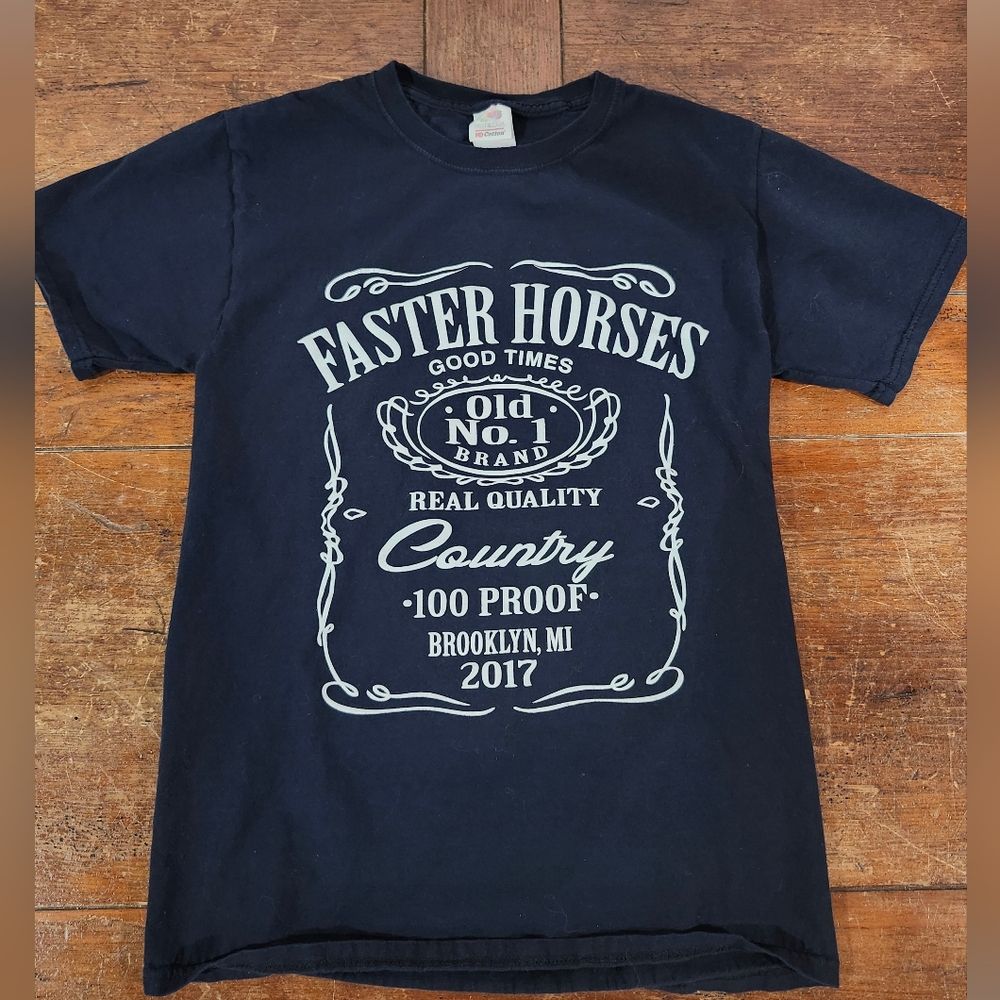 Faster Horses‎ Concert 2017 Country Music Festival T-Shirt size Small
